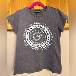 Kidpik Girls Can Do Anything Graphic Tee, Girl’s 12